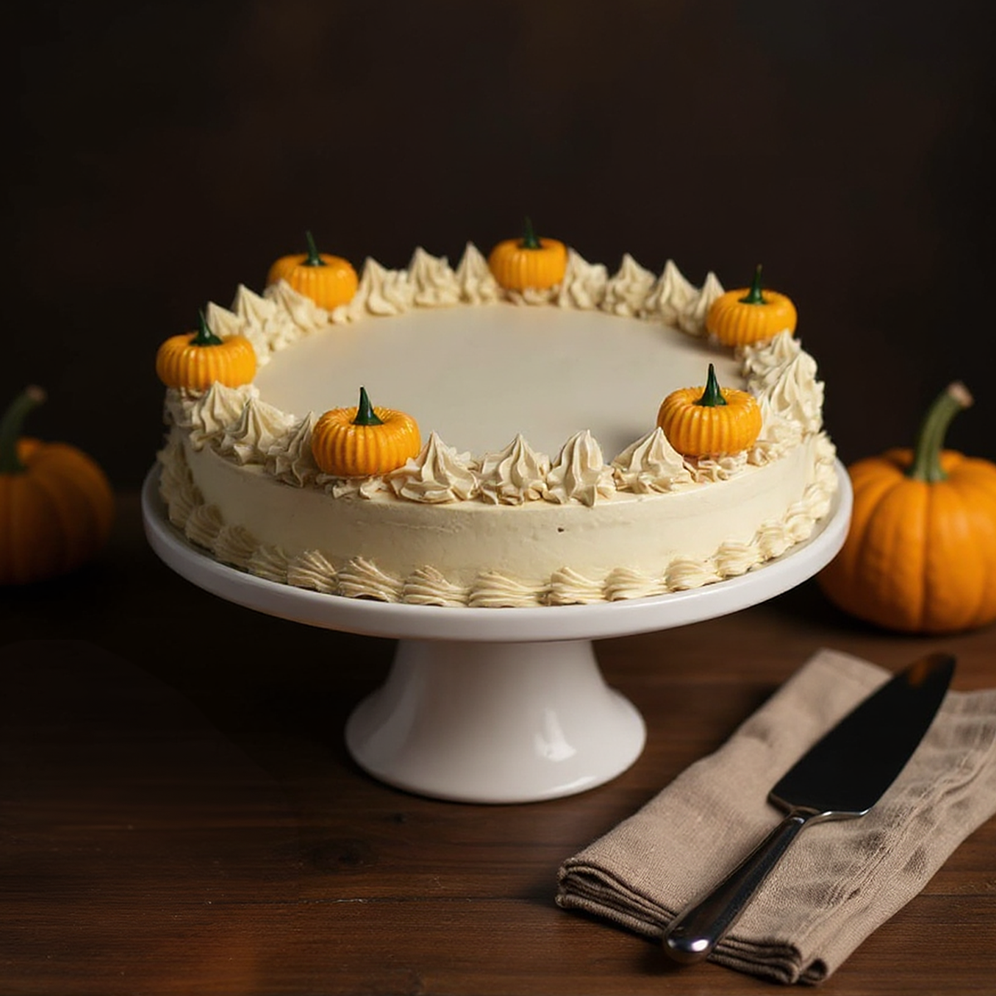 Latte Spiced Pumpkin Cake